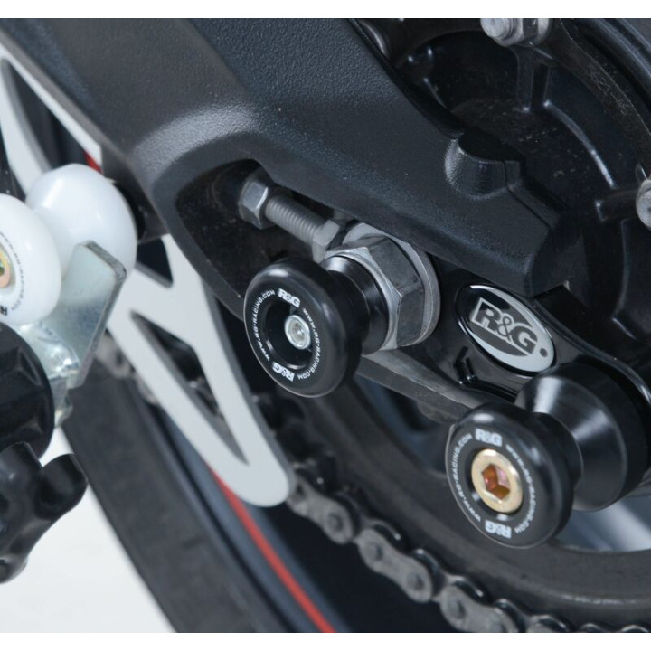 Protection de bras oscillant R&G RACING noir | Oxmoto