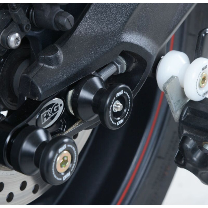 Protection de bras oscillant R&G RACING noir | Oxmoto