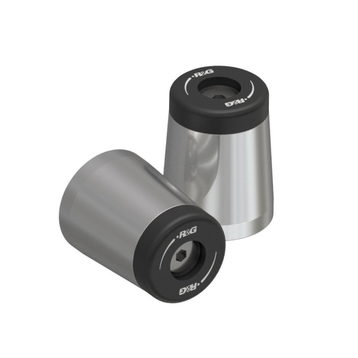 Embouts de guidon R&G RACING - noir Aprilia Tuono 660
