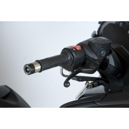 Embouts de guidon R&G RACING noir Yamaha | Oxmoto