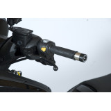 Embouts de guidon R&G RACING noir Yamaha | Oxmoto