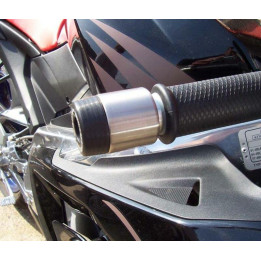 Embouts de guidon R&G RACING noir Aprilia RS125 | Oxmoto