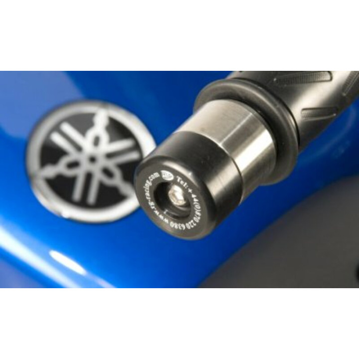 Embouts de guidon R&G RACING noir Yamaha | Oxmoto