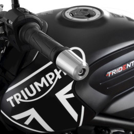 Embouts de guidon R&G RACING Inox - Triumph | Oxmoto