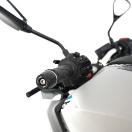 Embouts de guidon Apex R&G RACING BE0232BK | Oxmoto