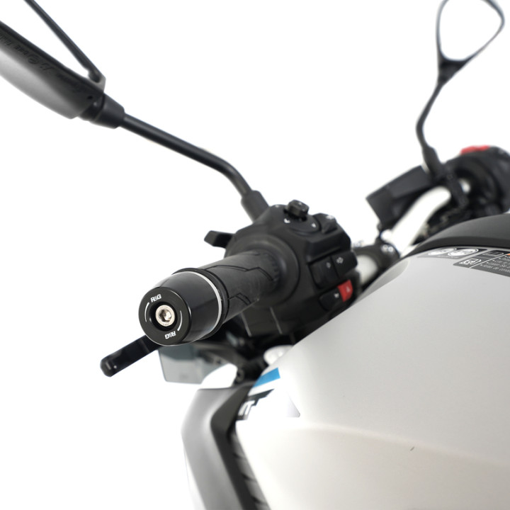 Embouts de guidon Apex R&G RACING BE0232BK | Oxmoto