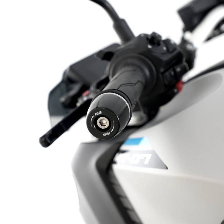 Embouts de guidon Apex R&G RACING BE0232BK | Oxmoto