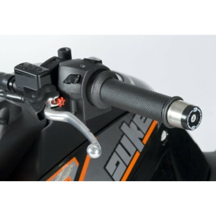 Embouts de guidon R&G RACING noir KTM | Oxmoto