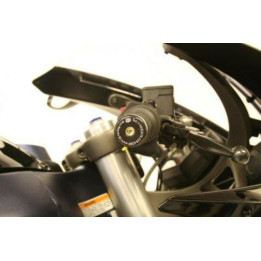 Embouts de guidon R&G RACING noir Buell 1125R | Oxmoto