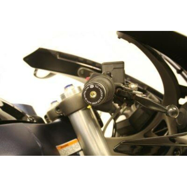 Embouts de guidon R&G RACING noir Buell 1125R | Oxmoto