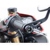 Embouts de guidon R&G RACING noir Triumph BE0102BK | Oxmoto