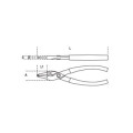 Pince pour circlips intérieurs à becs droits Beta taille 180