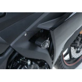 Tampons de protections R&G RACING Aero Race version noir Yamaha YZF-R3