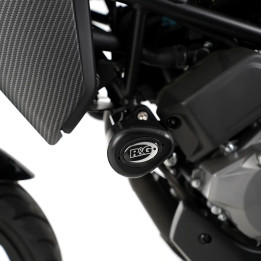 Tampon pare-carter R&G RACING Aero - noir CP0566BL | Oxmoto