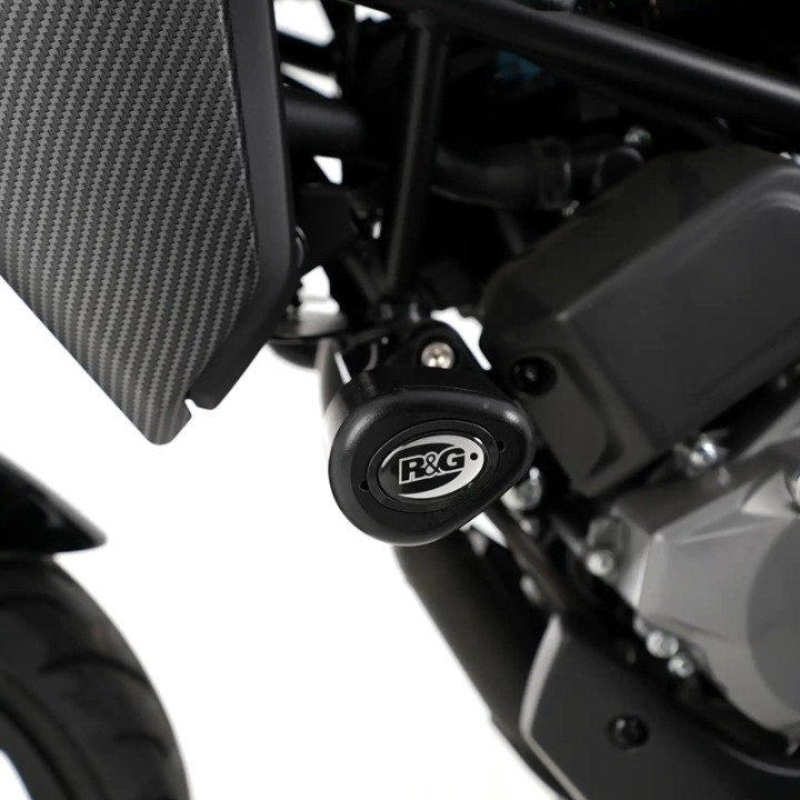 Tampon pare-carter R&G RACING Aero - noir CP0566BL | Oxmoto