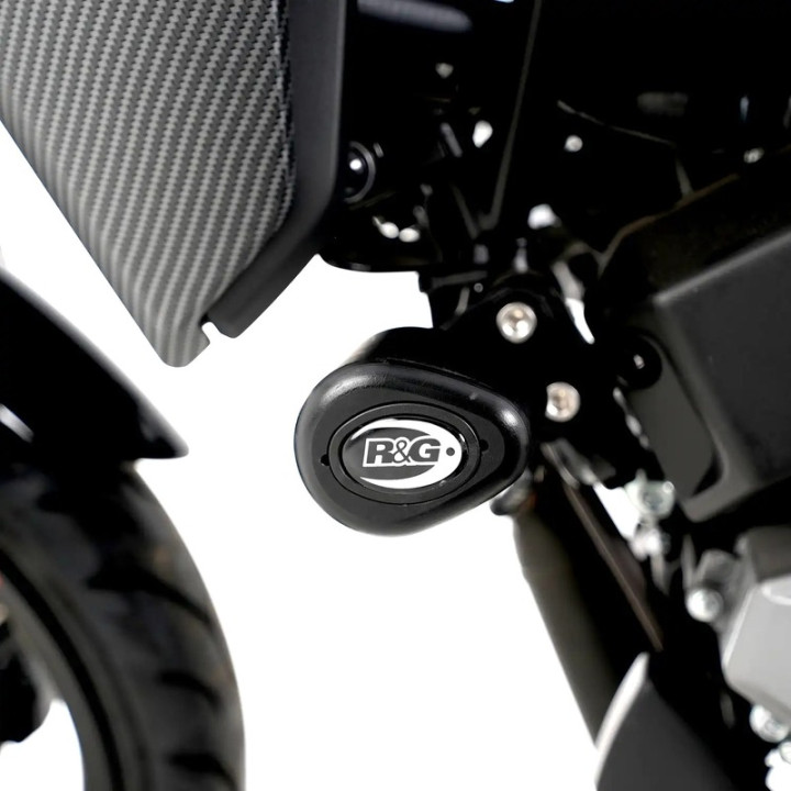 Tampon pare-carter R&G RACING Aero - noir CP0566BL | Oxmoto
