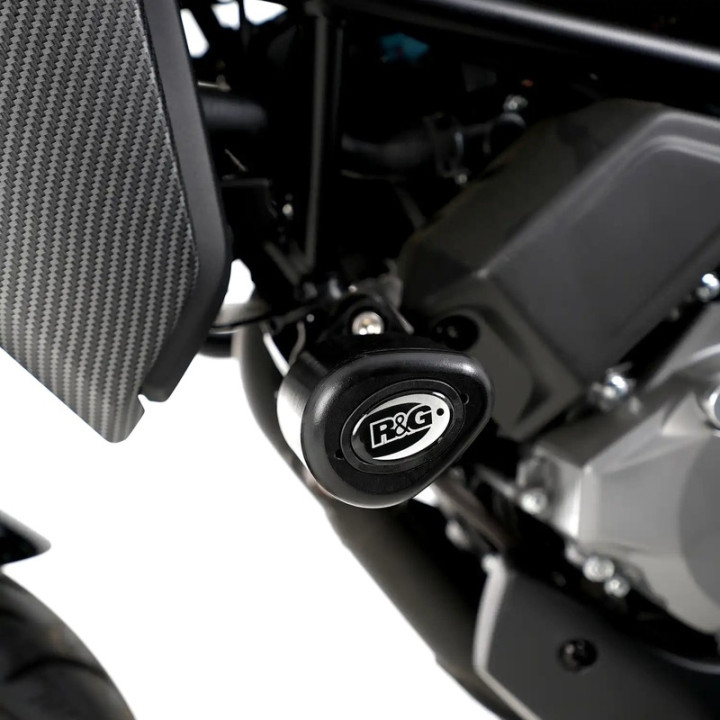 Tampon pare-carter R&G RACING Aero - noir CP0566BL | Oxmoto