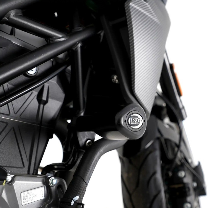 Tampon pare-carter R&G RACING Aero - noir CP0566BL | Oxmoto