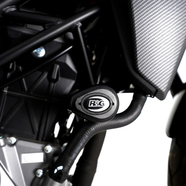 Tampon pare-carter R&G RACING Aero - noir CP0566BL | Oxmoto