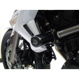 Tampons de protection R&G RACING Aero noir Kawasaki ER-6 N CP0247BL