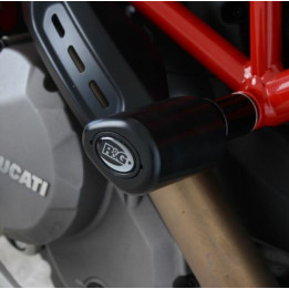 Tampon Aero R&G RACING noir Ducati 950 Hypermotard | Oxmoto