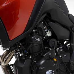 Tampons de protection R&G RACING Aero - noir Yamaha Tracer