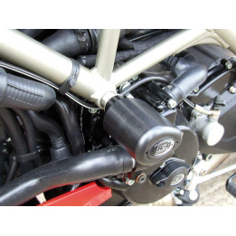 Tampons de protection R&G RACING Aero noir Ducati CP0253BL