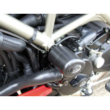 Tampons de protection R&G RACING Aero noir Ducati CP0253BL