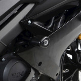 Tampons de protection R&G RACING Aero noir Yamaha YZF-R125 CP0461BL