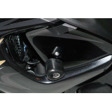 Tampons de protection R&G RACING Aero noir Suzuki GSX1340R Hayabusa