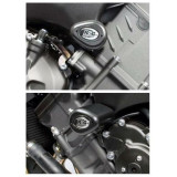 Tampons de protection R&G RACING Aero noir Yamaha | Oxmoto