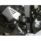 Tampons de protection R&G RACING Aero noir Kawasaki ZX6R 636