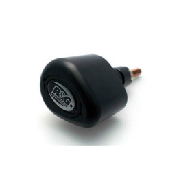 Tampon de protection R&G RACING Aero noir Kawasaki ZX-6R/RR