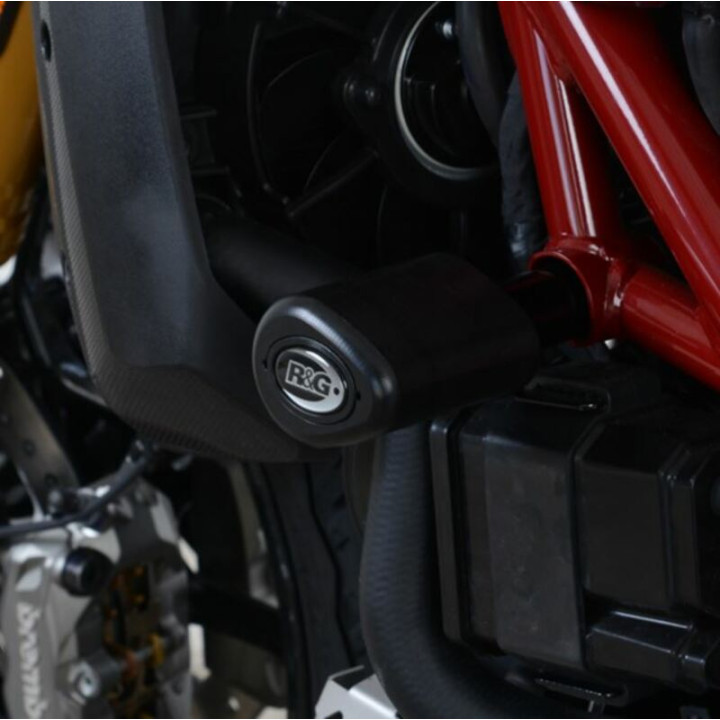 Tampon Aéro R&G RACING noir Indian FTR1200/1200S | Oxmoto