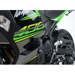 Tampon de protection R&G RACING Aero blanc Kawasaki Ninja 400/Z400