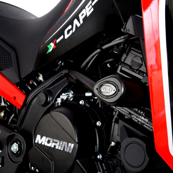 Tampons de protection R&G RACING Aero noir CP0553BL | Oxmoto