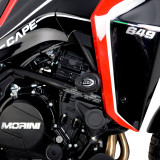 Tampons de protection R&G RACING Aero noir CP0553BL | Oxmoto