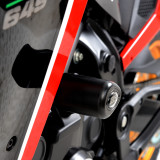 Tampons de protection R&G RACING Aero noir CP0553BL | Oxmoto