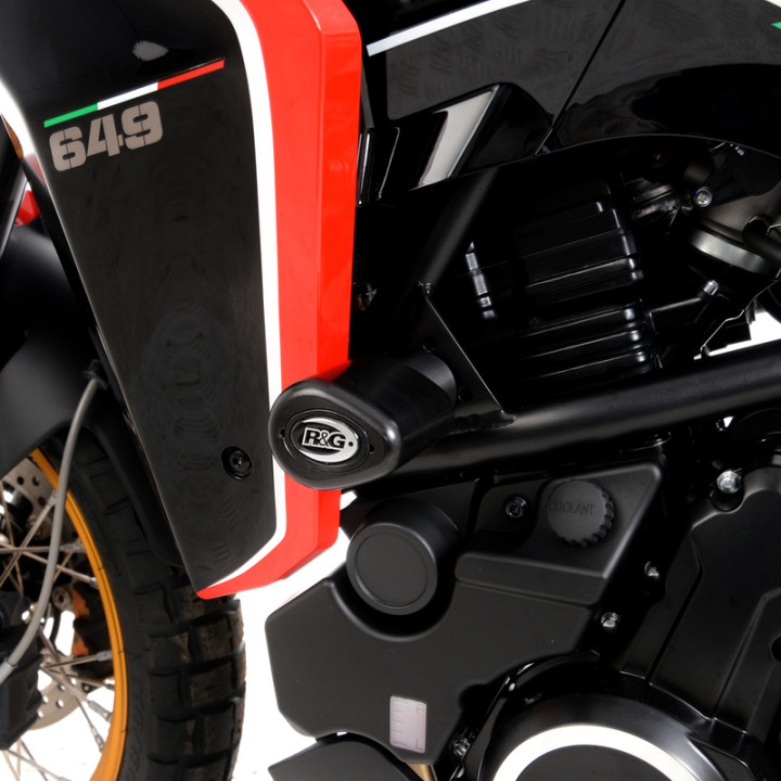 Tampons de protection R&G RACING Aero noir CP0553BL | Oxmoto