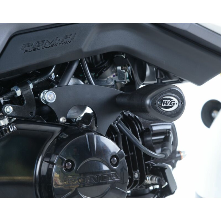 Tampons de protection R&G RACING Aero noir Honda MSX125