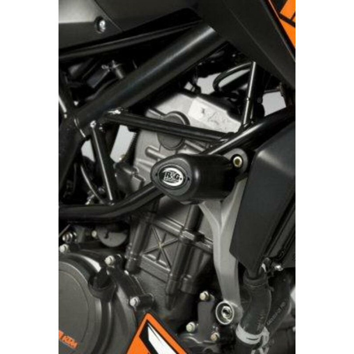 Tampons de protection R&G RACING Aero noir MV Agusta CP0289BL