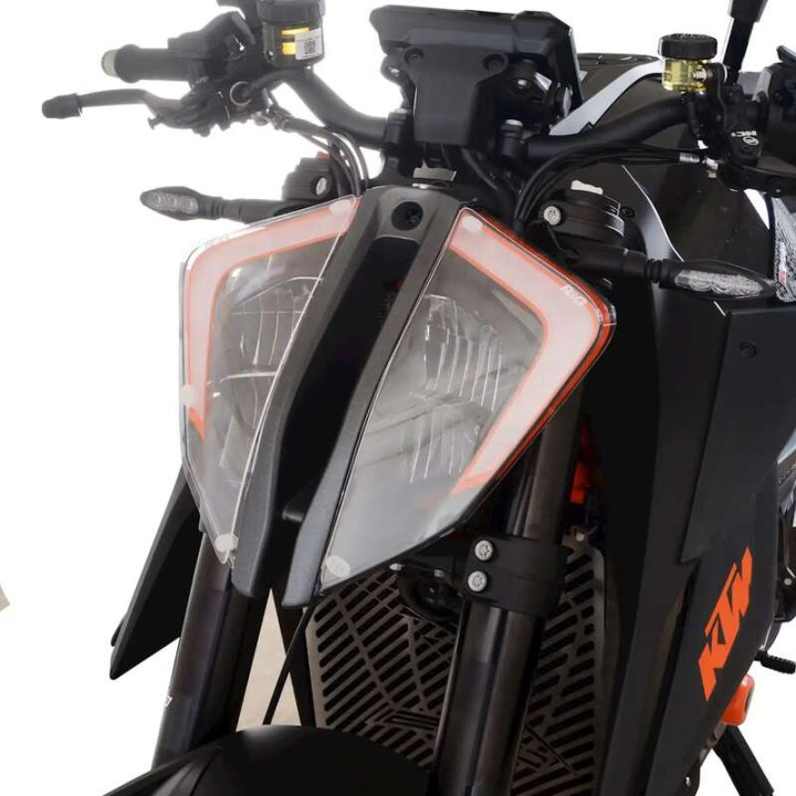 Écran de protection feu avant R&G RACING translucide HLS0114CL