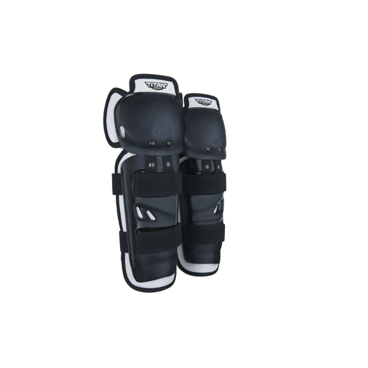 Genouillères FOX titan sport noir | Oxmoto