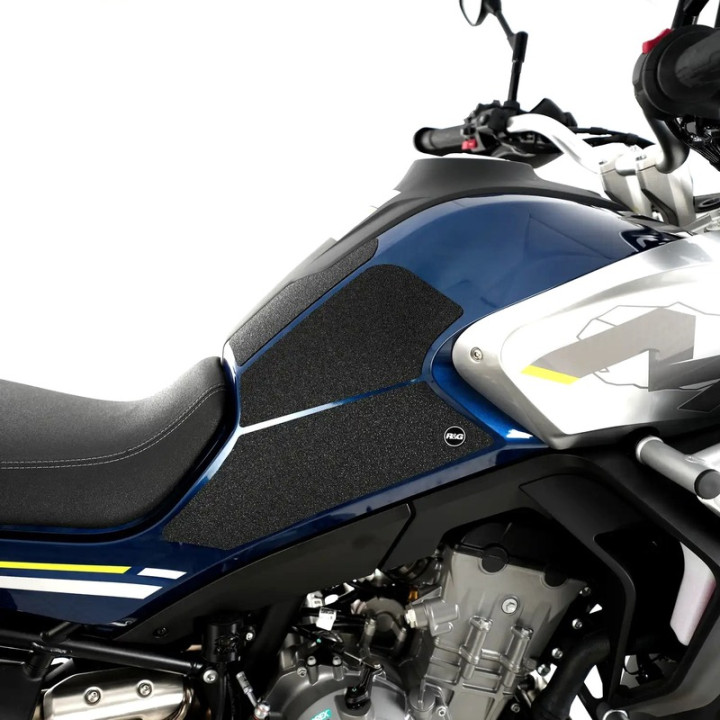 Grips de réservoir R&G RACING Traction - 6 pièces EZRG2802BL