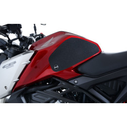 Kit grip de réservoir R&G RACING (2 pièces) noir | Oxmoto