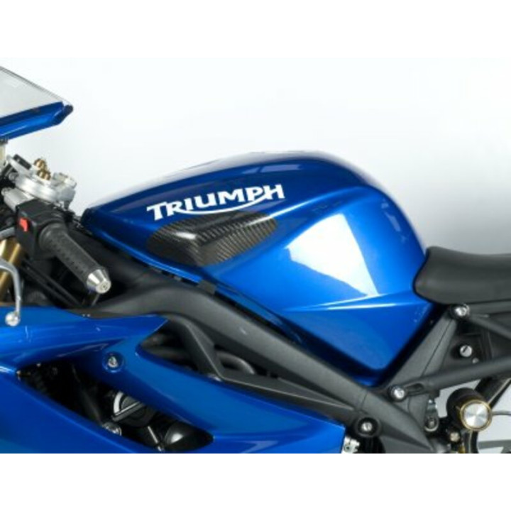 Sliders de réservoir R&G RACING carbone Triumph | Oxmoto