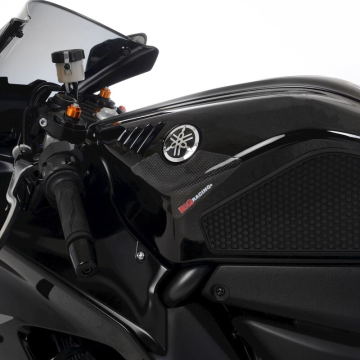 Sliders de réservoir R&G RACING carbone - Yamaha R7 | Oxmoto