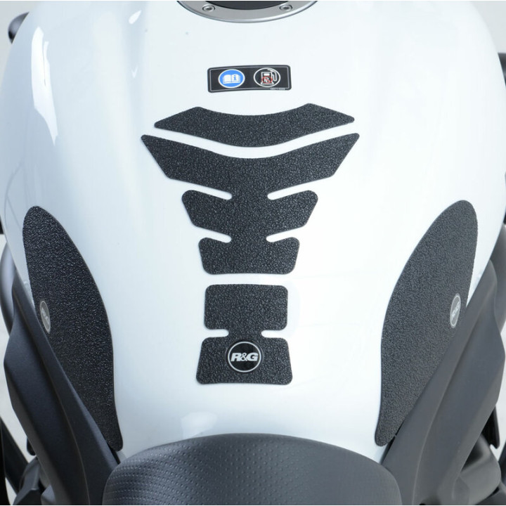Protection de réservoir modulable R&G RACING noir (3 pièces)