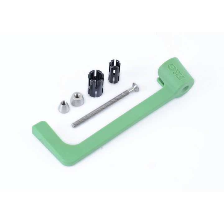 Protection de levier R&G RACING moulé - vert | Oxmoto