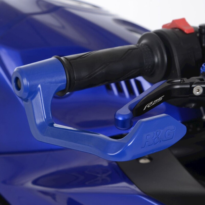 Protection de levier de frein R&G RACING - bleu Yamaha Tracer